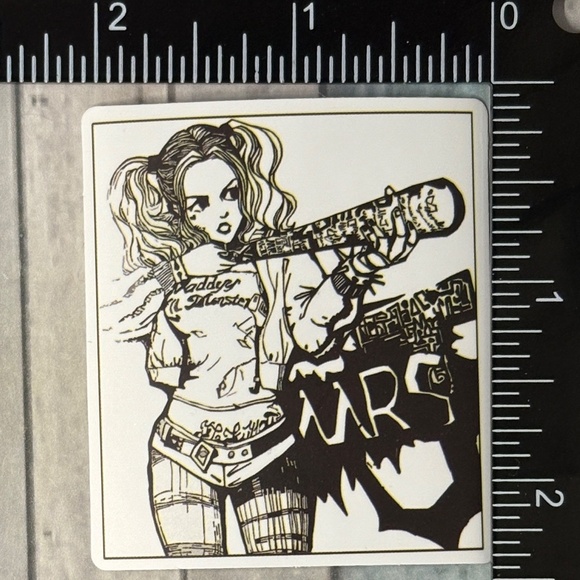 🌀10/$10🌀 The Joker Harley Quinn Reusable Waterproof Vinyl Sticker Decal - Picture 1 of 1